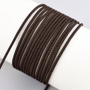 매듭끈 인견꼰세사 브라운(약1.8~2mm) (3M) 팔찌재료 목걸이만들기 e2304-08